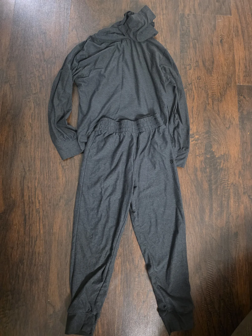 Jordan Boys Heathered Gray Track Pants & Jacket Set And Another Track Set 6-7